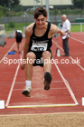 Mens and Boys long jump, 2021 North Eastern Track and Field Champs., Middesbrough. Photo: David T. Hewitson/Sports for All Pics